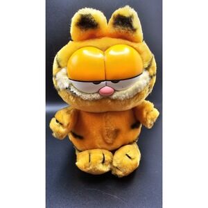 Vintage Dakin Plush Garfield 12" Sitting Cat Stuffed‎ Animal